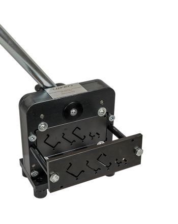 Stanz- und Schneidegerät für DIN-Profilschienen